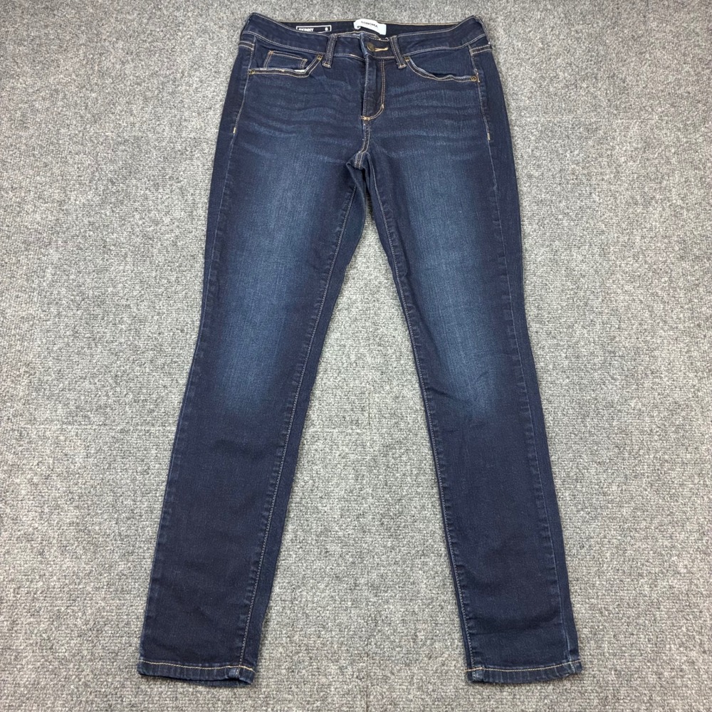 Sonoma Goods For Life Womens Size 8 30x30 Skinny Jeans Dark Wash Denim